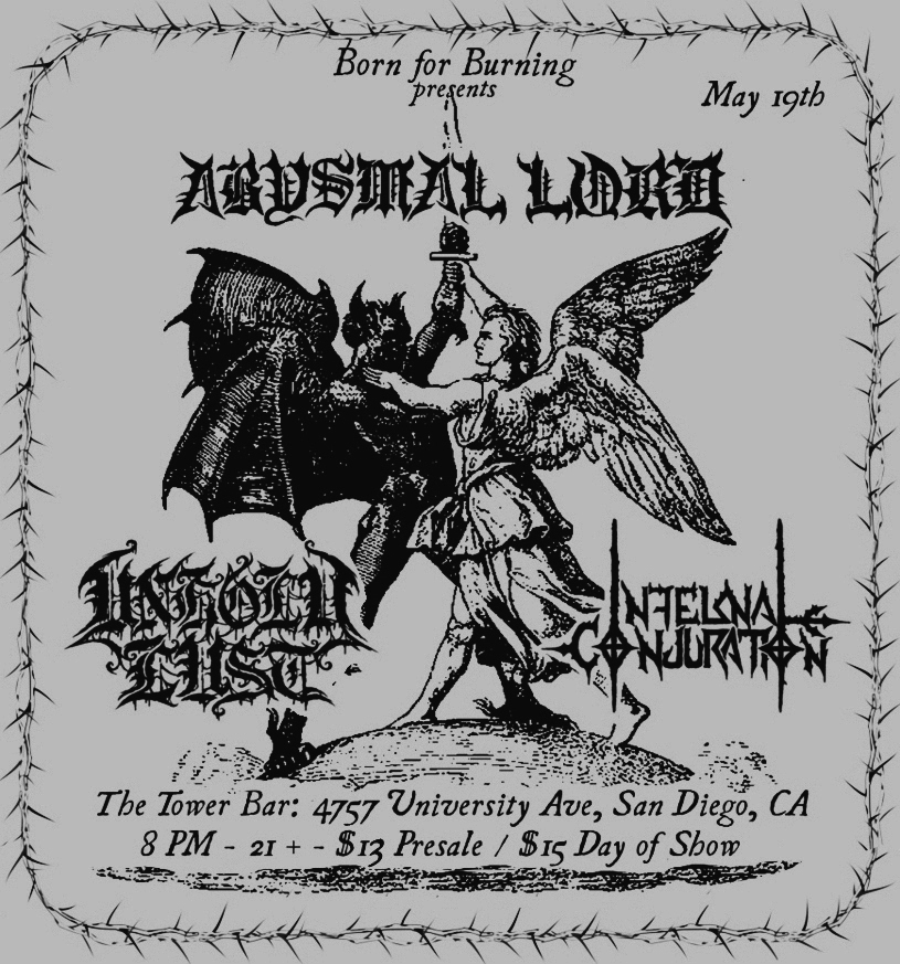Abysmal Lord, Unholy Lust, Infernal Conjuration