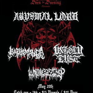 Abysmal Lord, Baphomancia, Unholy Lust, Unblessing