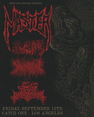 MASTER, Mortal Wound, Swampbeast, Insineratehymn