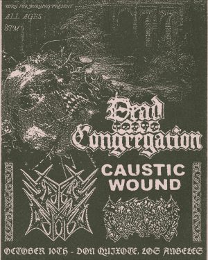 Dead Congregation, Caustic Wound, Corpus Offal, Crematory Stench