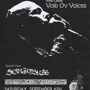 Void Ov Voices (Attila Csihar solo) & Sonambule