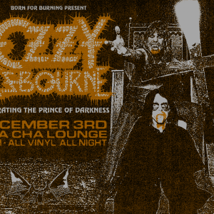 Ozzy Night & 20 years of Cha Cha - DJ Night