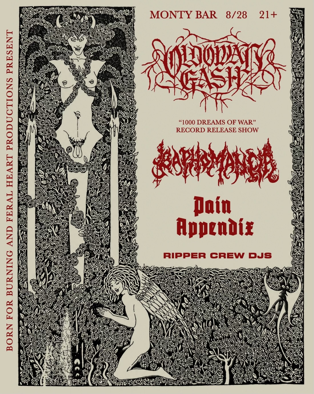 Oldowan Gash, Baphomancia, Pain Appendix