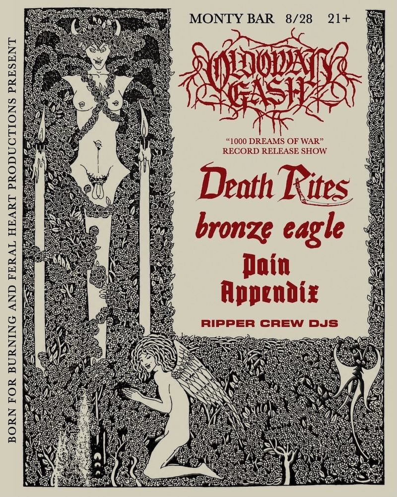 Oldowan Gash, Death Rites, Bronze Eagle, Pain Appendix